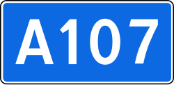 Federal Highway A107 shield}}