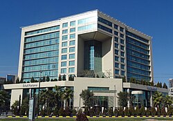 Building hosting the consular office in Erbil