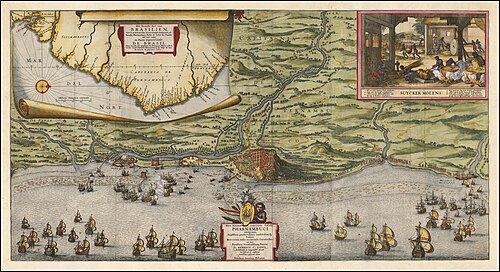Nicolaes Visscher - Pharnambuci (Pernambuco, Brazil)