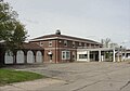 The former customs and immigration station along the Canada–United States border at Noyes, Minnesota, built in 1931, one of the earliest purpose-built border stations in the United States and listed on the National Register of Historic Places.