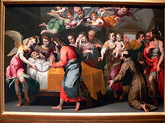 Simone Barabino, The Death of Saint Joseph (1620)