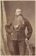 Photograph of Col. Mowbray Thomson from Afghanistan Album