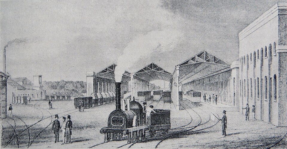 File:Derby Station, North Midland Railway.jpg