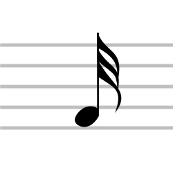 File:Music-thirtysecondnote.svg