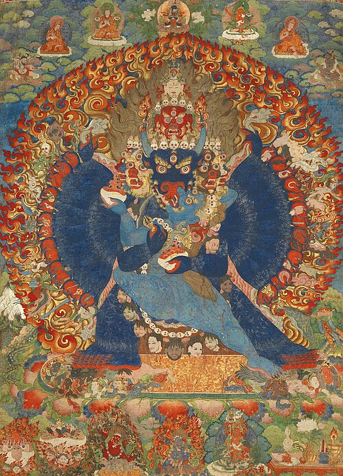 File:Thangka Depicting Vajrabhairava, ca. 1740, Sotheby's.jpg