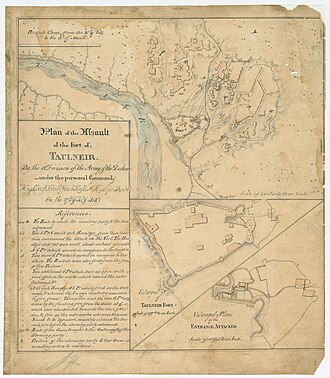 Plan of the assault of the fort of Thalner, 27 February 1818.Kalakriti Archives