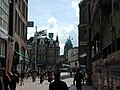 The Muntplein seen from the Kalverstraat shopping street