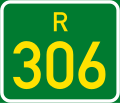 Regional route R306 shield