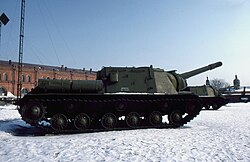ISU-152 heavy self-propelled gun