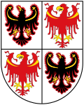 Coat of arms of the Region of Trentino-Alto Adige/Südtirol