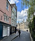 View north from the southern end of Turl Street