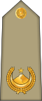 CommandantArabic: رائد, romanized: Ra'id)(Algerian Land Forces)