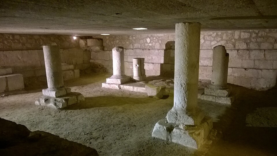 The crypt of the Cathedral