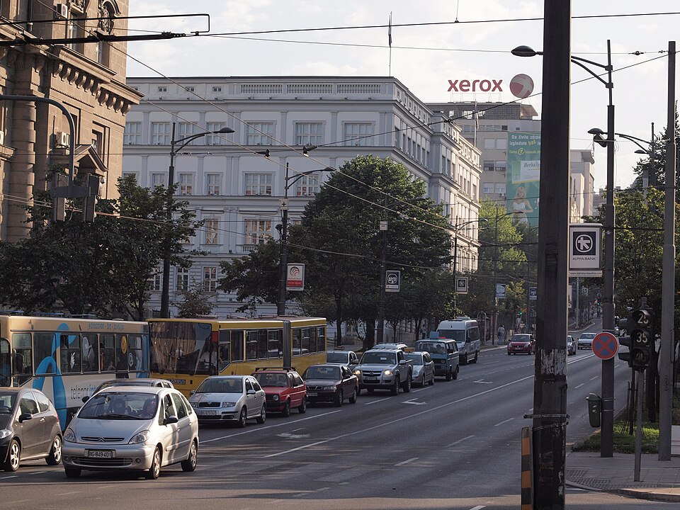 File:Knez Milos street Belgrade.JPG