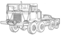M757 tractor
