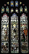 North aisle north east War Memorial window. By Alexander Gascoigne 1920.