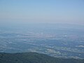 Kruševac basin from "Bela stena" peak (Jastrebac mountain)