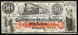 $50 (T15, Third Series) (14,860 issued)
