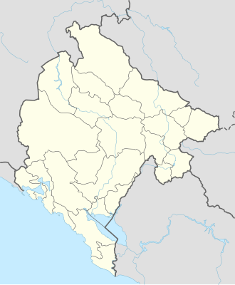 2016–17 Montenegrin Second League is located in Montenegro