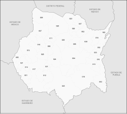 Municipalities of Morelos in 2010