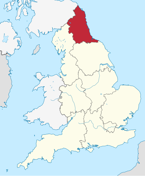 File:North East England in England.svg