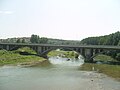 Road bridge in front of Byala bridge