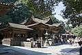 Mihotsu Jinja's haiden of the hongū