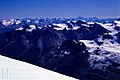 Mount Forbes' summit looking southeast