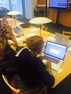 Black Lunch TableWikipedia editingJuly 13, 2015@ MoMA