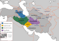 Mongol dynasties during the partition of Ilkhanate
