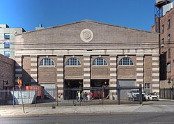 Rear view of building