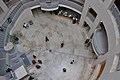 Looking down in the atrium, 2009