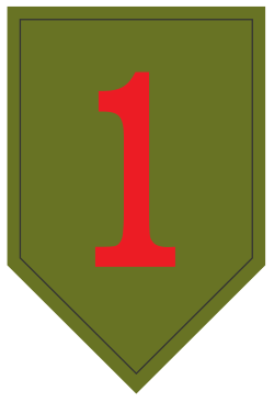Insignia of the 1st Infantry Division (United States), nicknamed The Big Red One