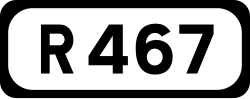 R467 road shield}}
