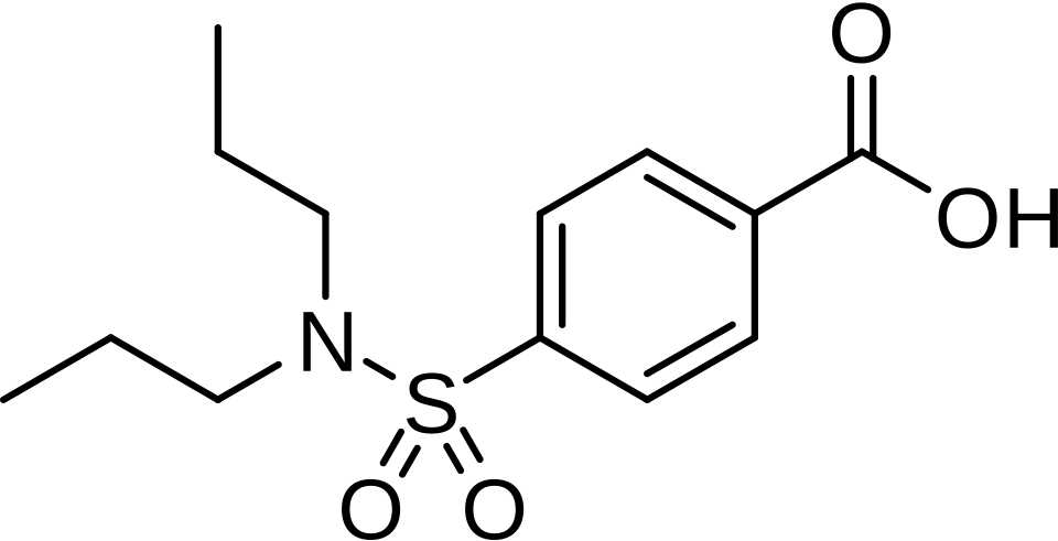 File:Probenecid.svg