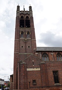 St Agatha, Sparkbrook - aspect from north west