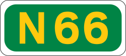 N66 road shield}}