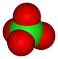 The perchlorate ion