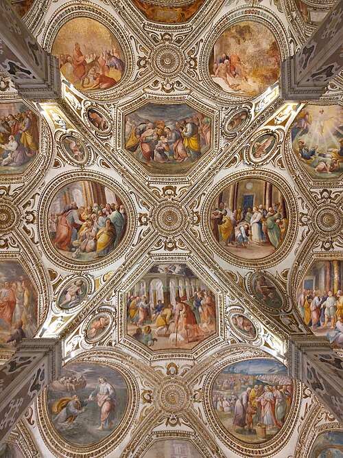 File:02 Salerno Cathedral Crypt Ceiling.jpg