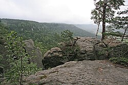 Radkowskie Skały formations