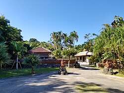 Entrance to the main village area of Ryukyu Mura
