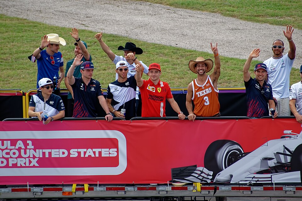 File:2021 US GP driver parade.jpg
