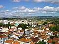 West side view of Candeeiros Range from Alcobaça