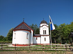Serbian Orthodox church in Brekinja