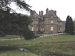 The Château de Visigneux in Lucenay-l'Évêque, winter 2008