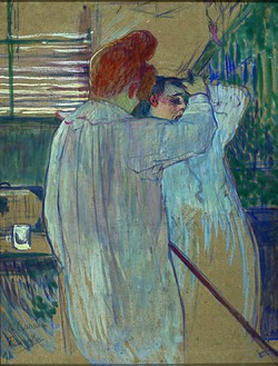 Toulouse-Lautrec - Mulher se Penteando