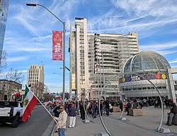 Solidarity rally against the Islamic regime in San José, 17 January 2026