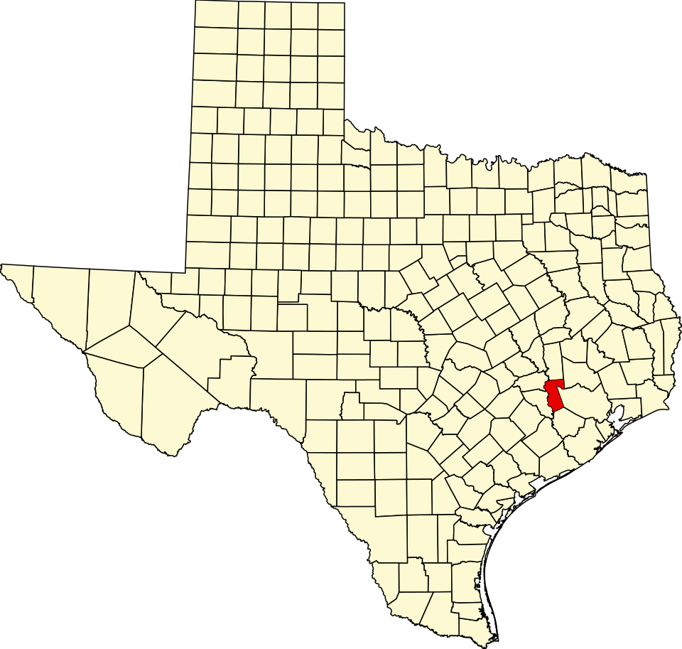 File:Map of Texas highlighting Waller County.svg