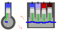 Inline 4 Cylinder with firing order 1-2-4-3