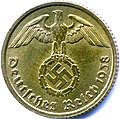 Prewar 10 ℛ︁₰ (obverse)